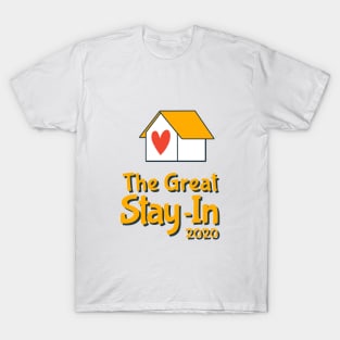 The Great Stay In | Indoor Quarantine Gift Idea | Wash Your Hands | Social Distance Introvert Gift | Self Quarantine | Stay in Home T-Shirt